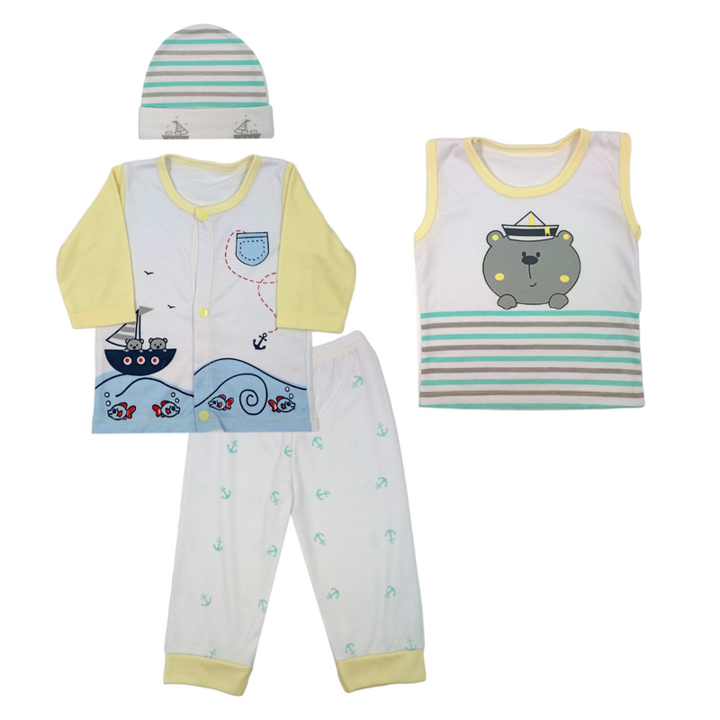 Conjunto 4 Pzs Marinero 179 Janels