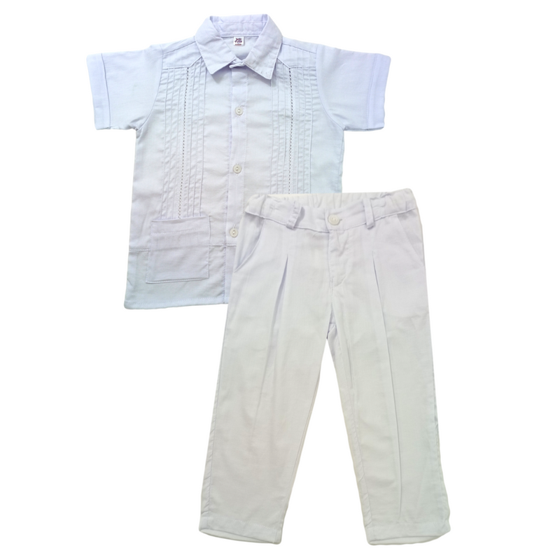 CONJUNTO BAUTIZO NIÑO 2265 BABY TOONS
