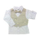 CONJUNTO BAUTIZO NIÑO 905 BABY TOONS