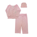 CONJUNTO BEBE NIÑA 3PZ 10273 FOR BABY