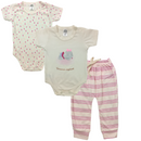 Conjunto Niña 3 Pzs 10387 For Baby