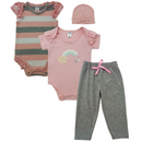 CONJUNTO NIÑA 4 PZS 10320 FOR BABY