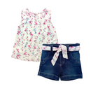 Conjunto Short Niña 2165 Toffy Baby