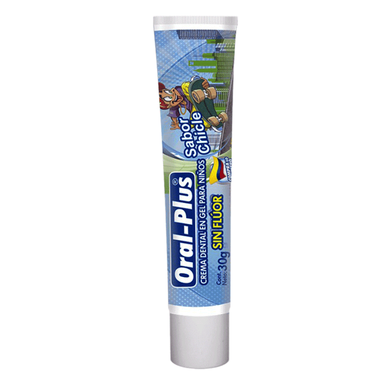 CREMA DENTAL NIÑO CHICLE X30G ORAL PLUS