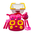 CANASTA CON ESTUFA Y OLLAS 9720 PLASTICO