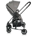 Coche Prima Sl452 Bebesit Negro Gris