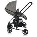 Coche Prima Sl452 Bebesit Negro Gris