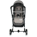 Coche Prima Sl452 Bebesit Negro Gris