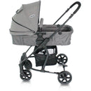 Coche Prima Sl452 Bebesit Negro Gris