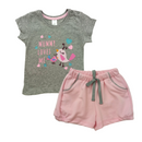 CONJUNTO SHORT NIÑA 10267 FOR BABY