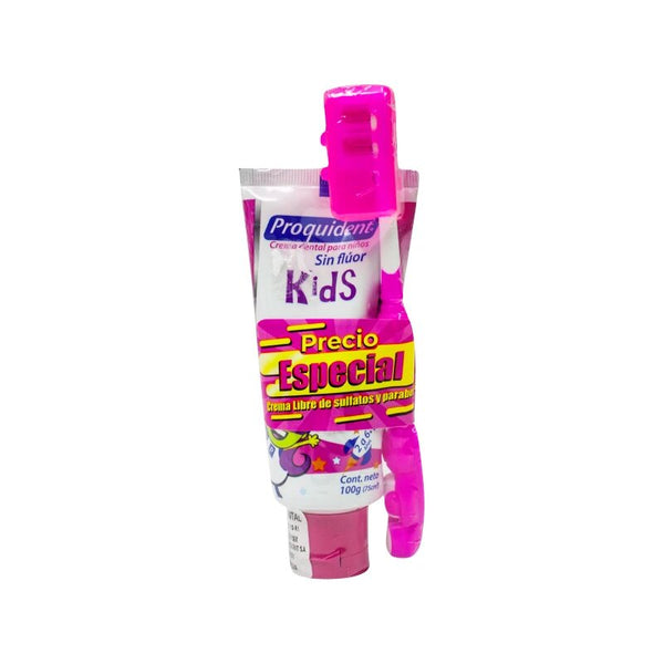 Crema Dental Sin Fluor X100Ml+ Cepillo F