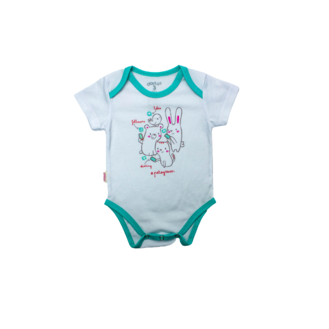 Set Mamelucos D3-429 Rojitas