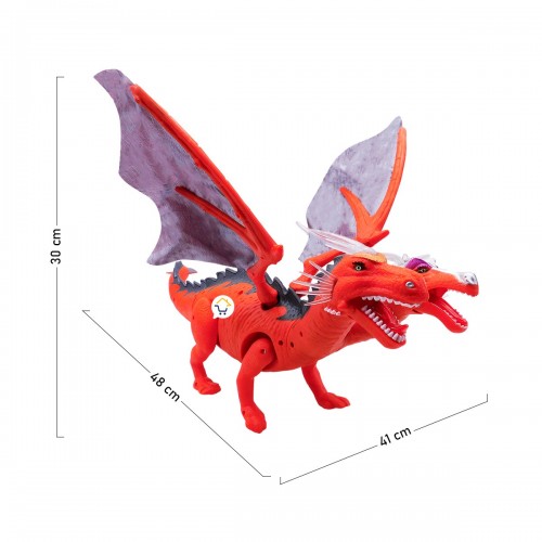 DINOSAURIO 2 CABEZAS 6613D JA
