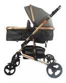 COCHE MOISES MILAN 1 BEBESITOS GRIS