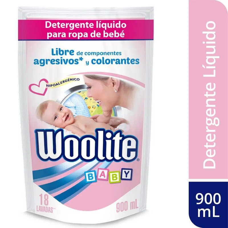 Detergente Liquido Baby X900Ml Woolite (4758237020246)