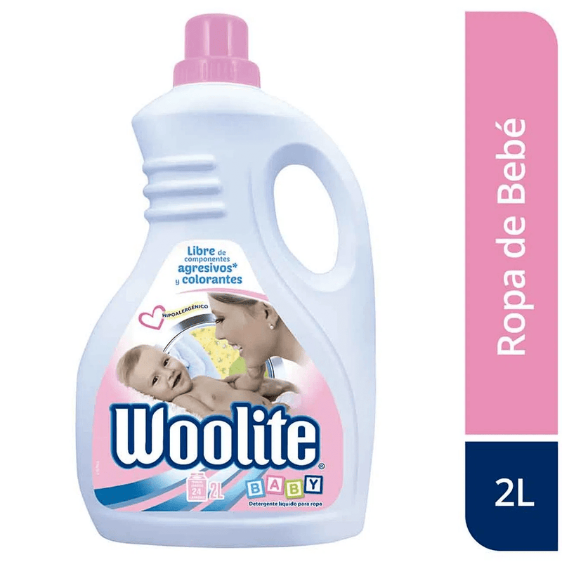 Detergente Liquido baby x2000Ml Woolite