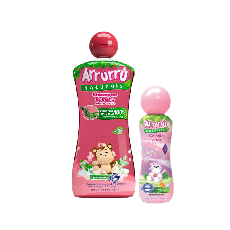 SHAMPOO ROM X400 +COLONIA ROS X30 ARRURRU