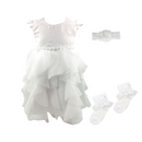 Vestido Bautizo B3623 Lunitas Baby