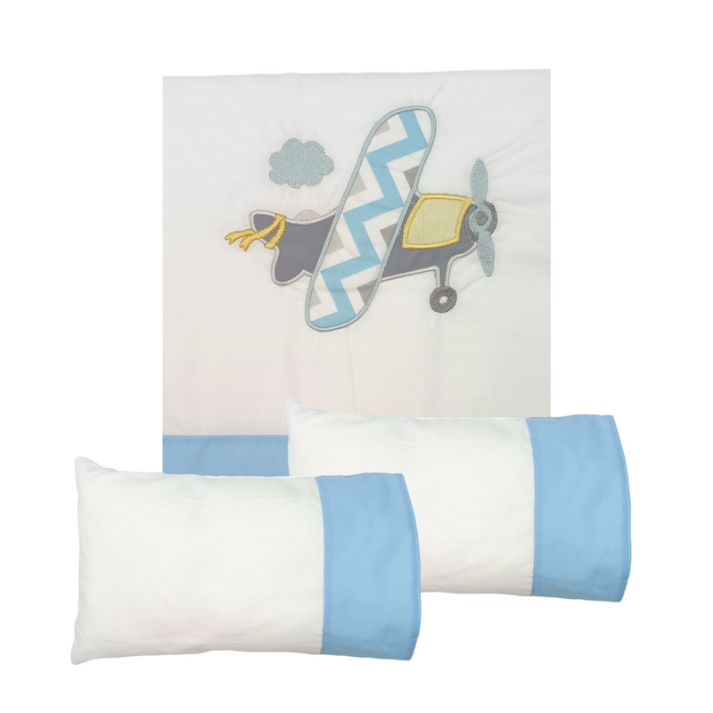 JUEGO SABANA + 2 FUNDAS + 2 ALMOHADAS SS9  ISOF