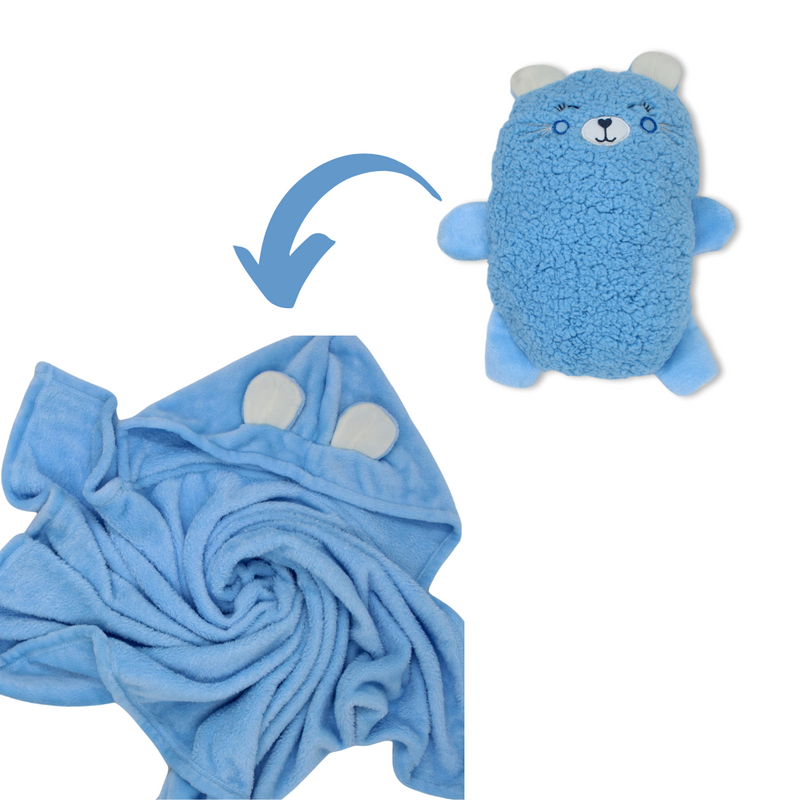 COBIJA CON GORRO 100210 PRIMORDIAL