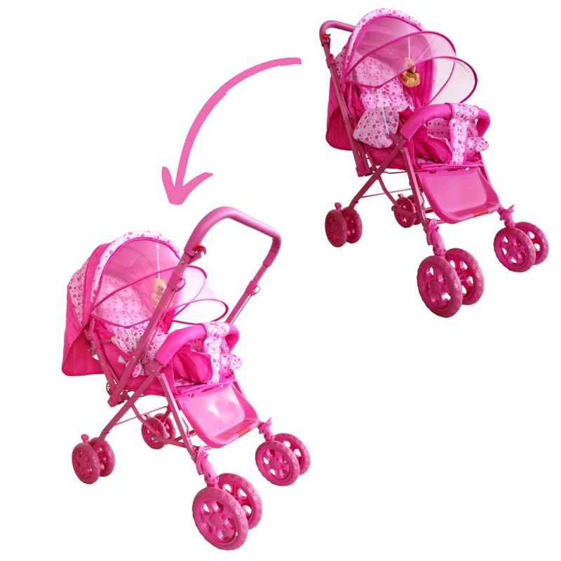 Coche Reversible 8008-3 Baby Kays Corazón