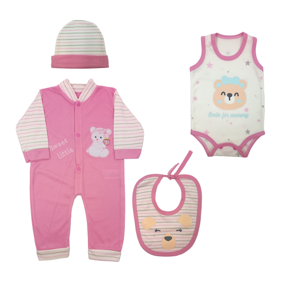 Pijama Con Mameluco Niña 300 Janels