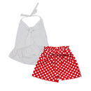 CONJUNTO SHORT BEBE NIÑA 40224 FOR BABY
