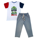 Conjunto Jeans Bebe 40218 For Baby