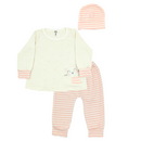 Conjunto Bebe Niña 3 Pzs 10490 For Baby