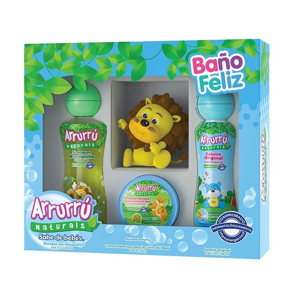 Estuche Baño Feliz Azul Arrurru (4625973542998)