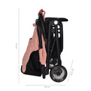 Coche Maleta Ferrara Priori Rosado