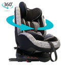 SILLA PARA CARRO FIRST 360 PRIORI BLACK