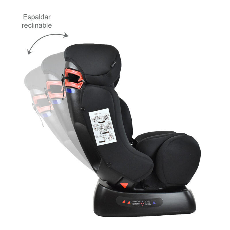 SILLA PARA CARRO FOCUS PRIORI NEGRO