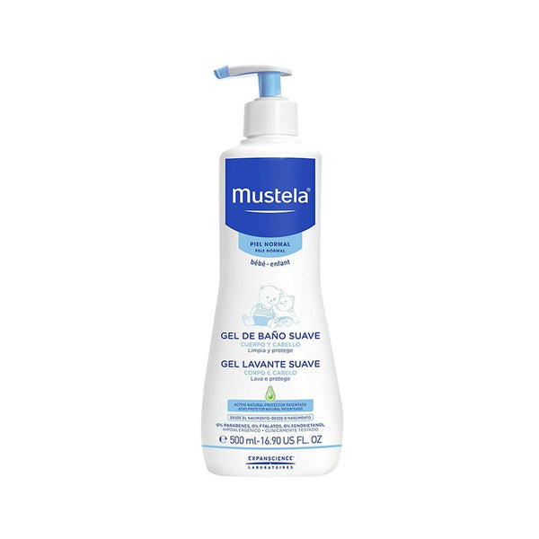 GEL DE BAÑO SUAVE X500ML MUSTELA