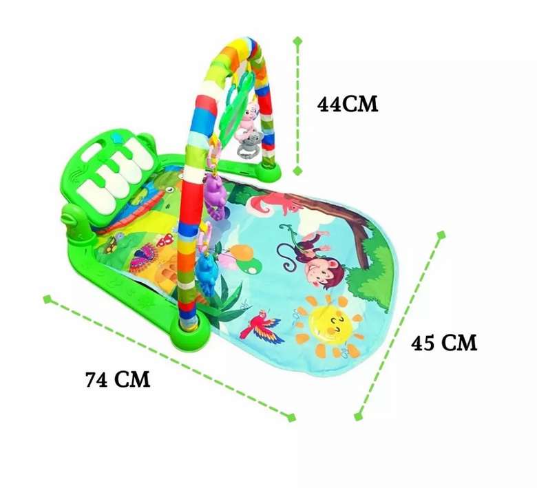 GIMNASIO PIANO DY888-R12 BABY KAYS