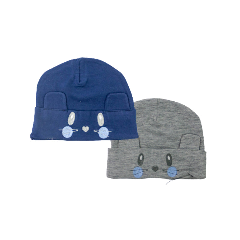 GORROS BORDADOS X2 1446 FOR BABY