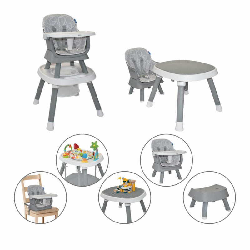 SILLA COMEDOR SEVEN 7EN1 PRIORI GRIS