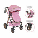 Coche Alizze Cs Happy Baby Rosado