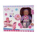 Muñeco Con Cuna 4 Sonidos 2963 Plasticos