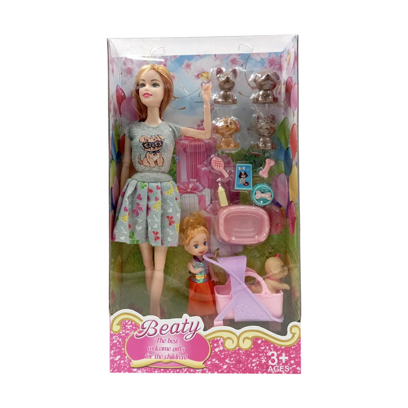 Muñeca Mascotas Med 8434 Mm