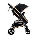 COCHE MOISES MILAN 1 BEBESITOS NEGRO