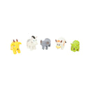 ANIMALES CHILLONES X5 8196 PLASTICOS