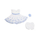 VESTIDO BEBE B3545 LUNITAS BABY