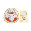 TOALLLA AUXILIAR + GUANTE  MAMA GANSO