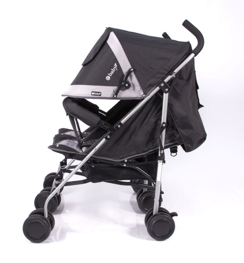 Coche Gemelar Dantero Eb1264 Ebaby Gris