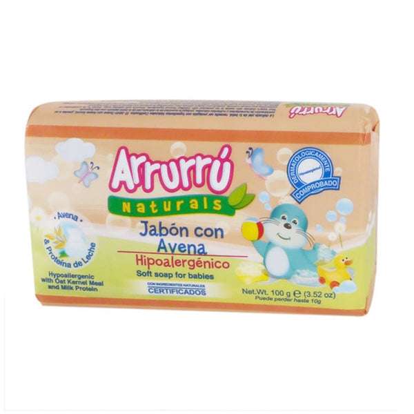 Jabon Avena X100Gr Arrurru (4625974263894)