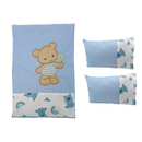 Juego De Sabanas + 2 Fundas + 2 Almohadas Ss3 Isof