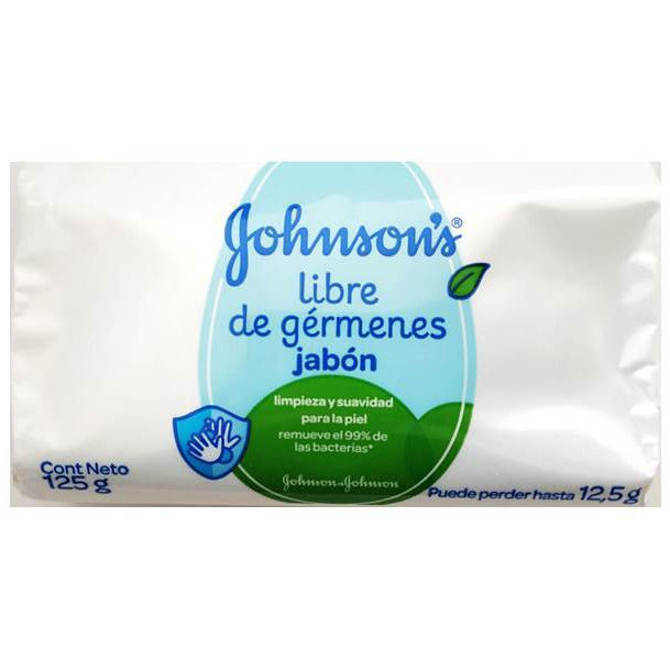Jabon Libre De Germenes X125Gr Johnsons (4642237251670)