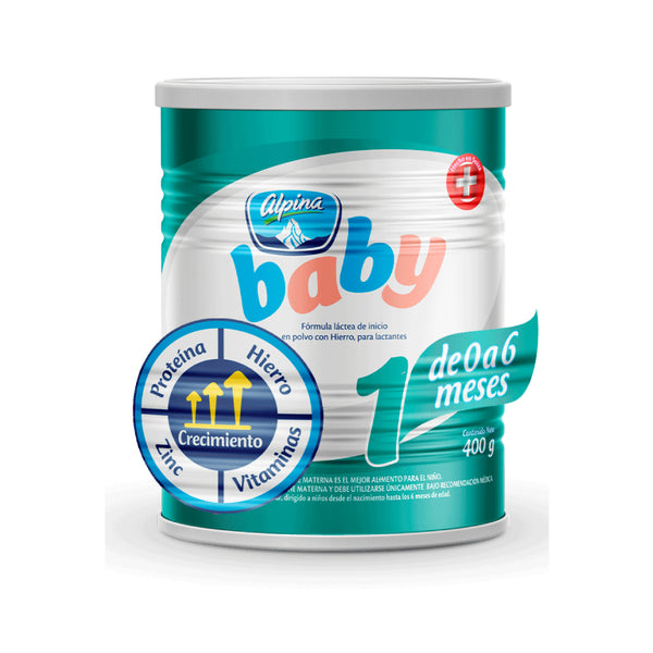 Leche Formula Infantil Et1 X400Gr Alpina