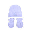 GORRO X3 Y MITONES 1042 CRECIENDO BABY